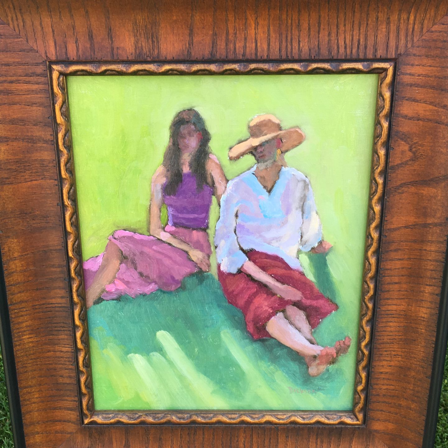 Winning painting by Jeff Dickson